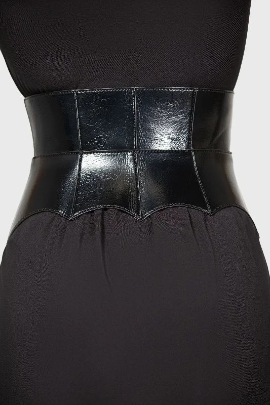 Wetland Bat Peplum Corset Belt