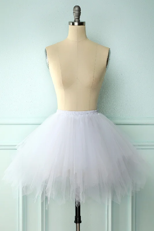 White Halloween Dance Skirt