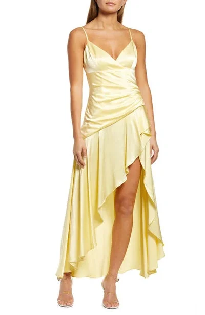 Hire Sorella Midi Dress in Canary Yellow