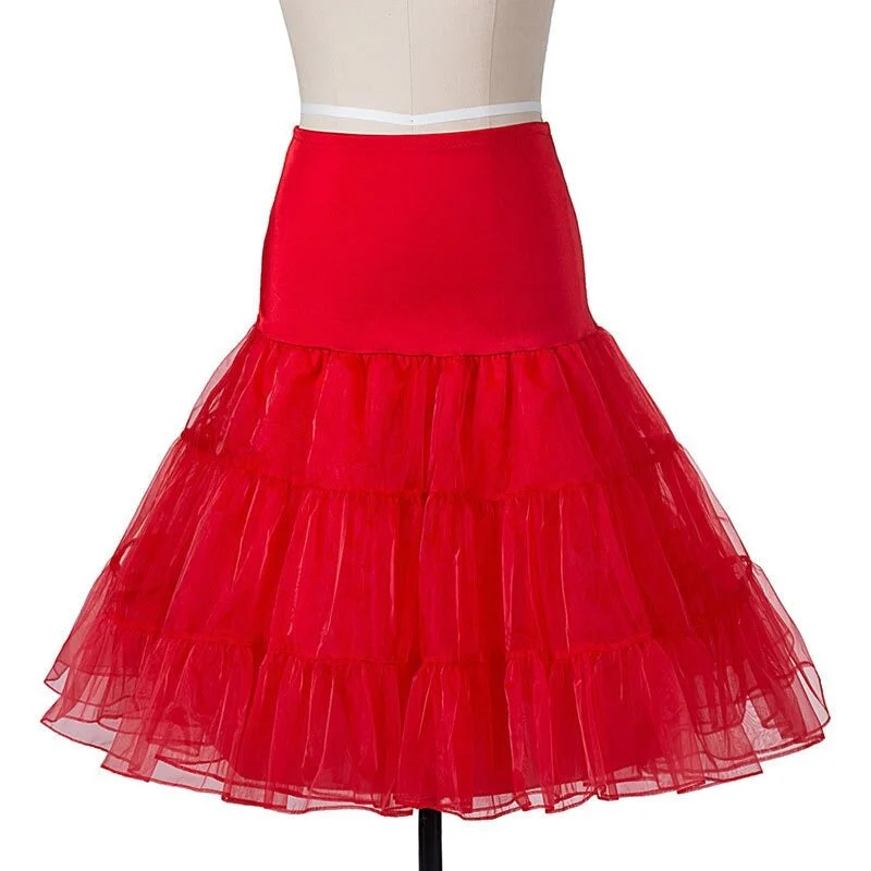 pettiskirt red / S