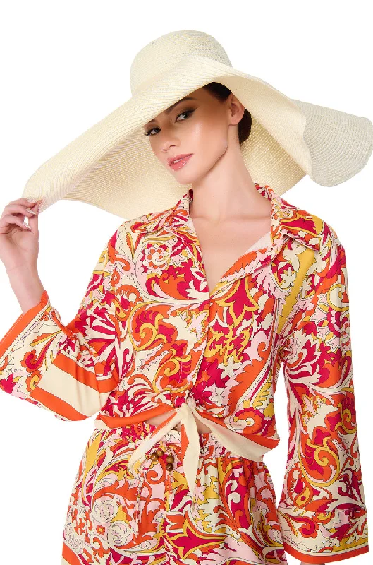 OVERSIZED SUN HAT