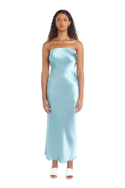 Moon Dance Strapless Dress Seaspray